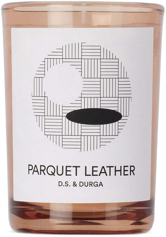 Photo: D.S. & DURGA Parquet Leather Candle