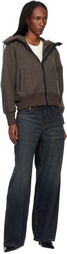 Canada Goose Brown 'Black Label' Chilliwack Bomber Jacket