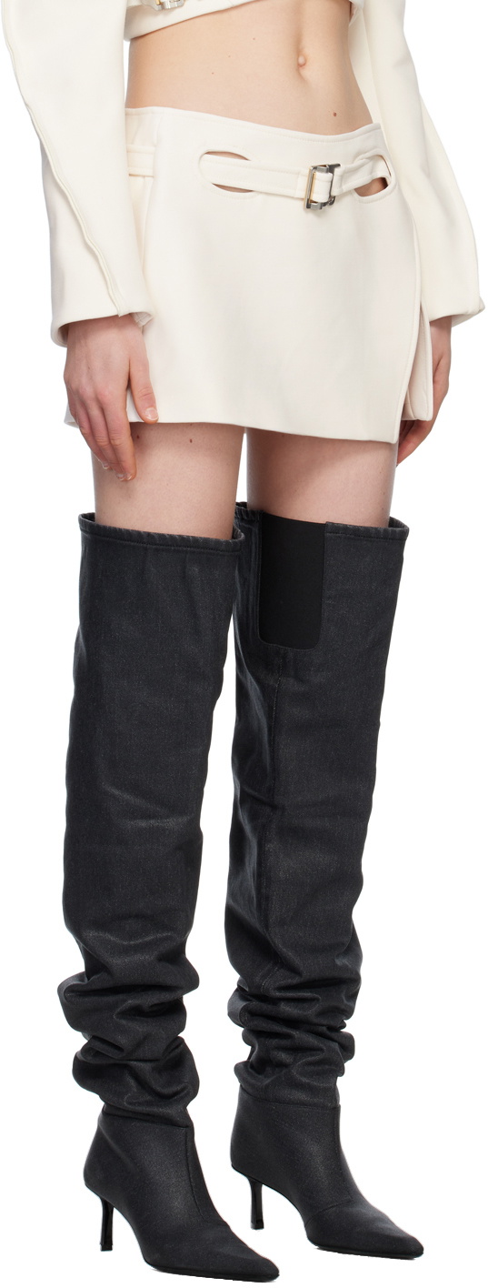 Dion Lee Off-White Interloop Miniskirt Dion Lee