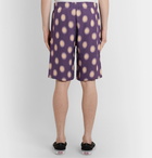 Needles - Polka-Dot Jersey Basketball Shorts - Purple