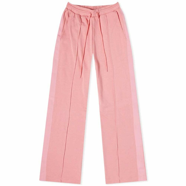 Photo: Etre Cecile Women's Grosgrain Stripe Retro Sweat Pant in Pink Icing