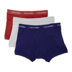Calvin Klein Underwear Three-Pack Multicolor Core Plus Boxer Briefs