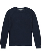 BRUNELLO CUCINELLI - Ribbed Cotton Sweater - Blue