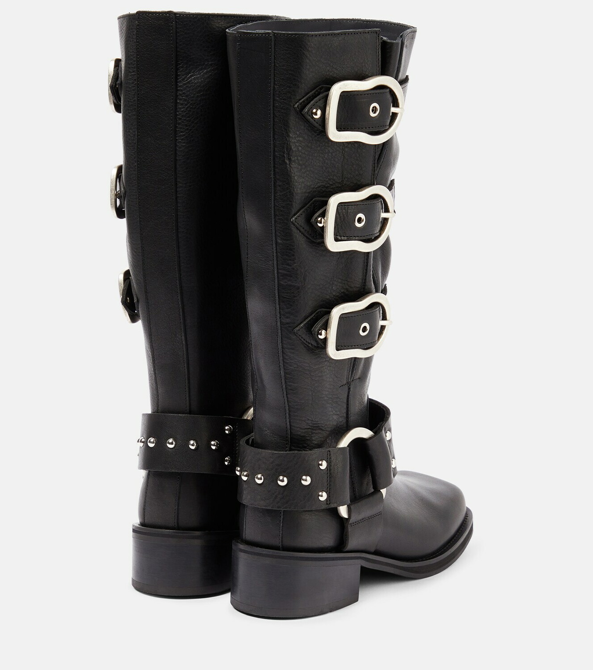 Dorothee Schumacher Embellished leather knee-high boots