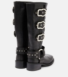 Dorothee Schumacher Embellished leather knee-high boots