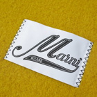 Marni Men's Fringe Label Scarf in Grass