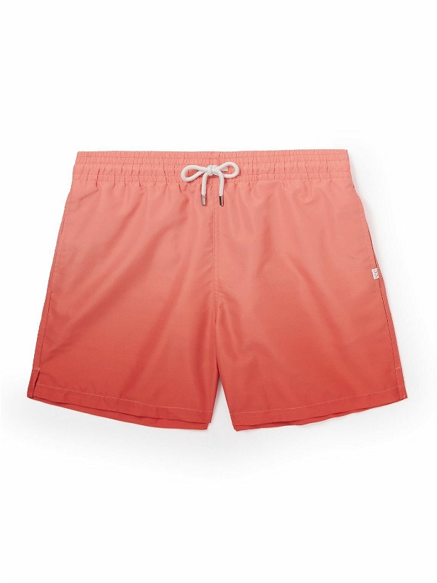 Photo: Derek Rose - Maui 50 Straight-Leg Mid-Length Printed Swim Shorts - Pink
