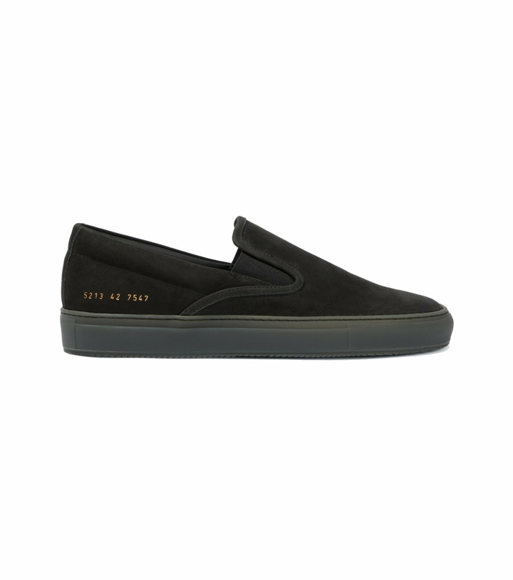 Photo: Common Projects - Slip-on suede shoes