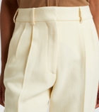Blazé Milano Fox wool straight pants