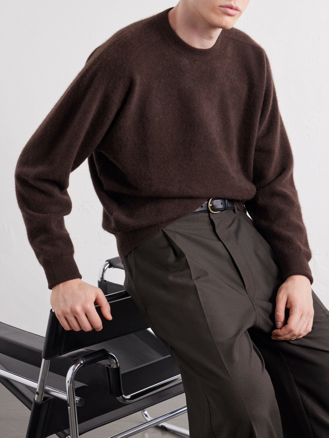 Kaptain Sunshine - Cashmere Sweater - Brown