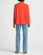 Manila Grace Womens Top in Orange
