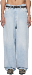 VTMNTS Blue Baggy Jeans