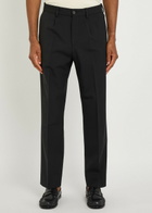 Wax London Aubyn Tapered-leg Woven Trousers Black