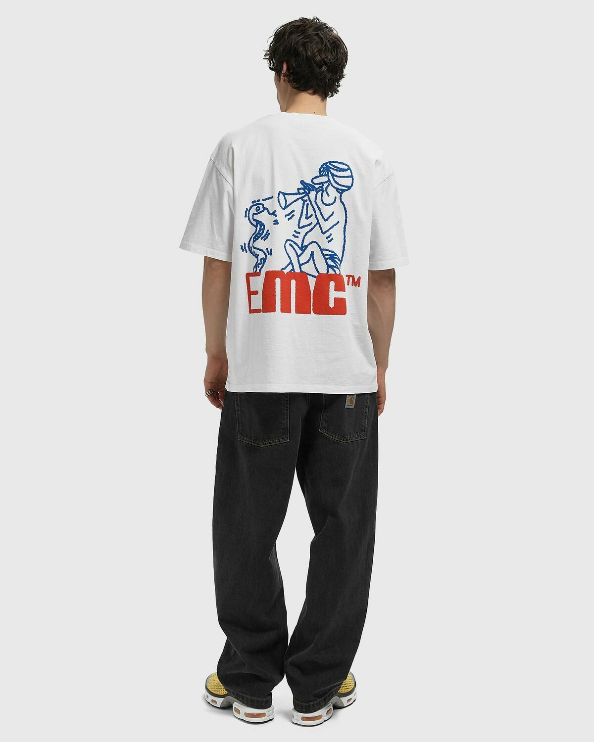 Edwin Charmer Tee White Mens Shortsleefe