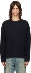 CASEY CASEY Black Worker Sweater