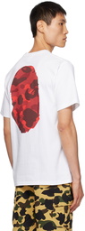 BAPE White Camo Big Ape Head T-Shirt