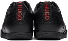 Hugo Leather Matrix Low Top Sneakers