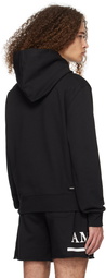 AMIRI Black M.A. Bar Hoodie