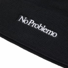 No Problemo Men's Mini Problemo Beanie in Black 
