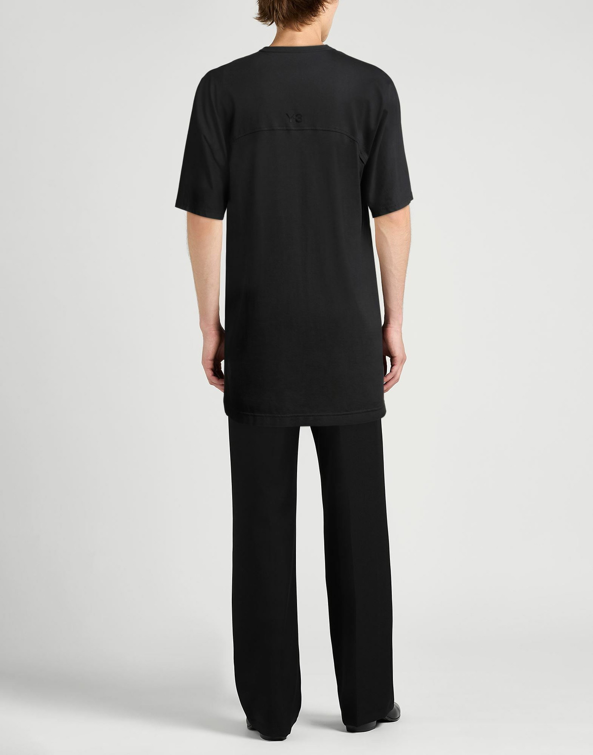 Y-3 Mens T-shirt in Black