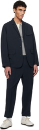 nanamica Navy Cropped Trousers