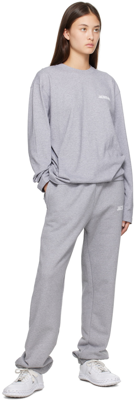 Jacquemus Gray Le Papier 'Le Jogging Jacquemus' Lounge Pants