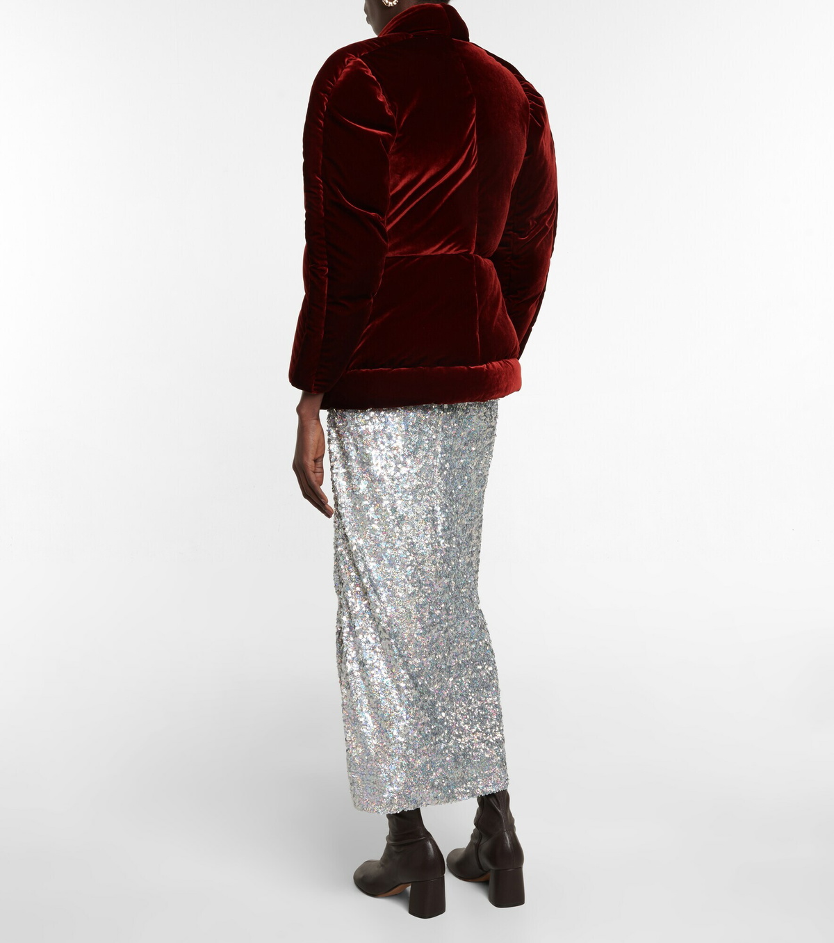 Dries Van Noten - Velvet padded jacket Dries Van Noten