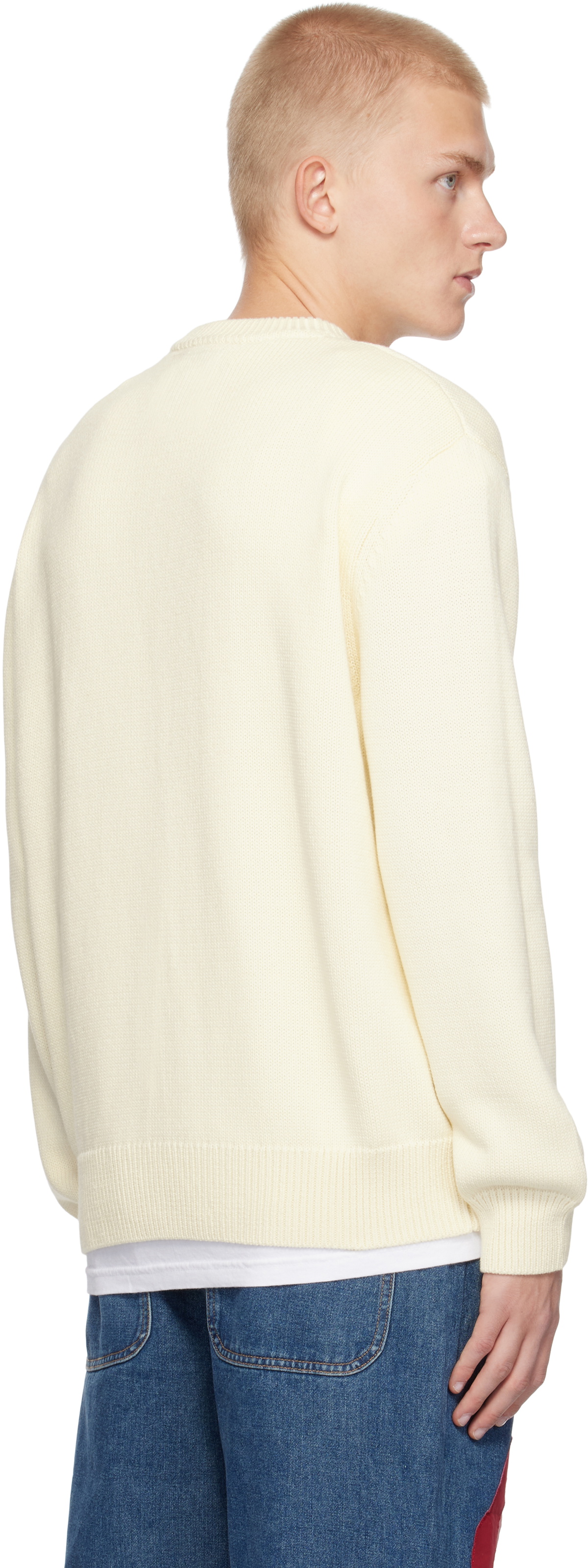 KidSuper Off-White Paint Palette Sweater