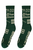 Market Jacquard Cotton Socks