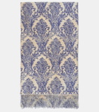 The House of Lyria Tormento linen and cotton-blend tablecloth
