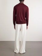 Valentino Garavani - Virgin Wool Polo Shirt - Red