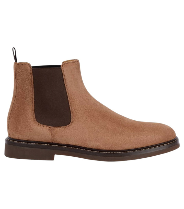 Photo: Brunello Cucinelli Suede Chelsea boots