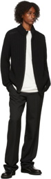 Ann Demeulemeester Black Frans Zip Cardigan