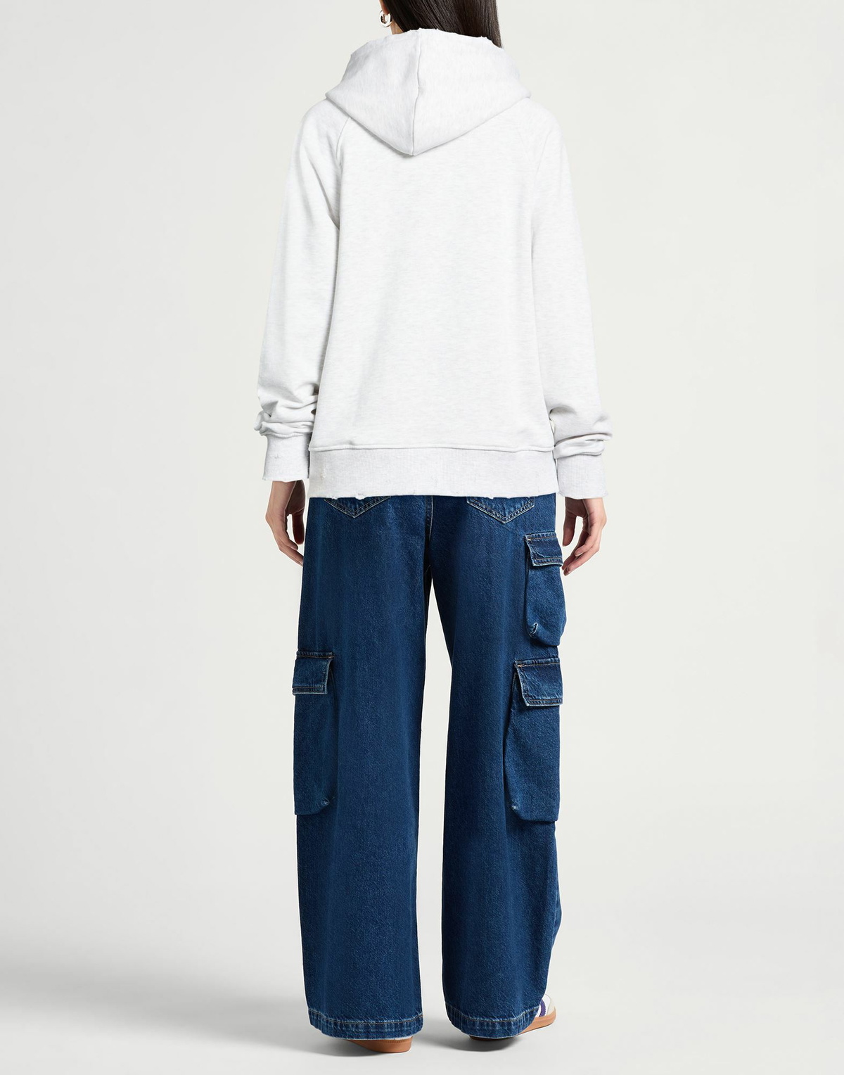 Shoe Womens Sweatshirt Light in Grey