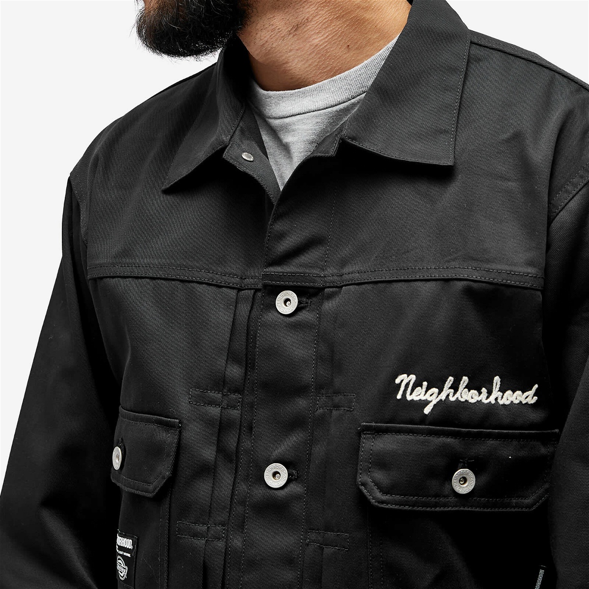 Neighborhood Men's x Dickies Type 2 Jacket in Black Neighborhood
