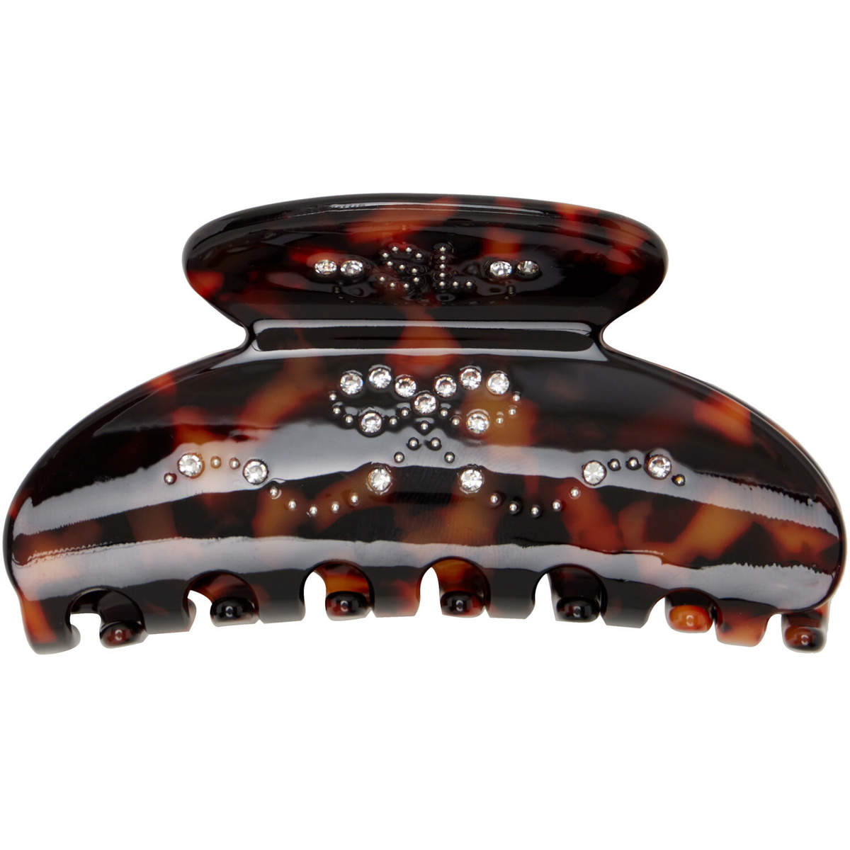 Sandy Liang Brown Princess Hair Claw Clip