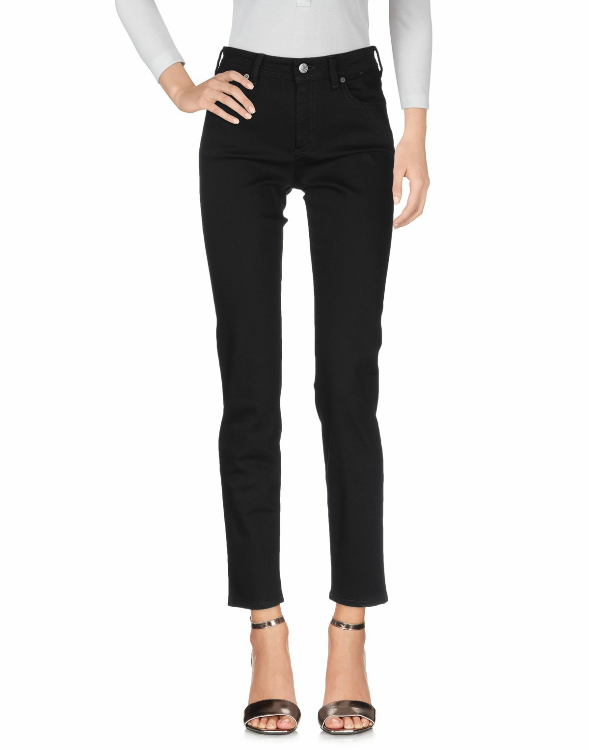 Acne Studios Blå Konst Womens Jeans in Black