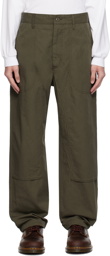 Engineered Garments Green Climbing Trousers