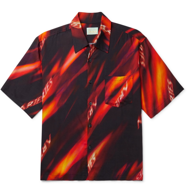 Photo: Aries - Printed Woven Shirt - Black