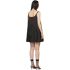 Prada Black Triangle Logo Dress