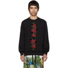 Dolce and Gabbana Black Roses Sweatshirt