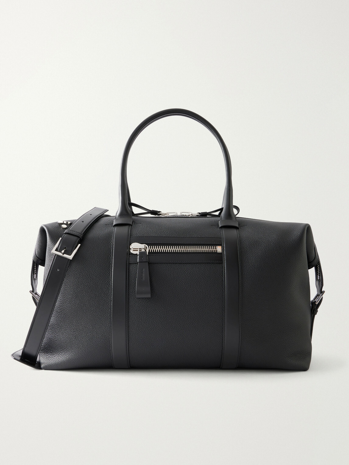 TOM FORD - Full-Grain Leather Weekend Bag
