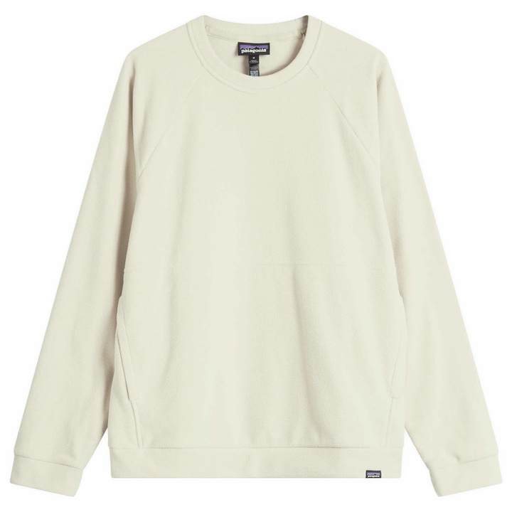 Photo: Patagonia Men's Micro D Crewneck Fleece in Pelican
