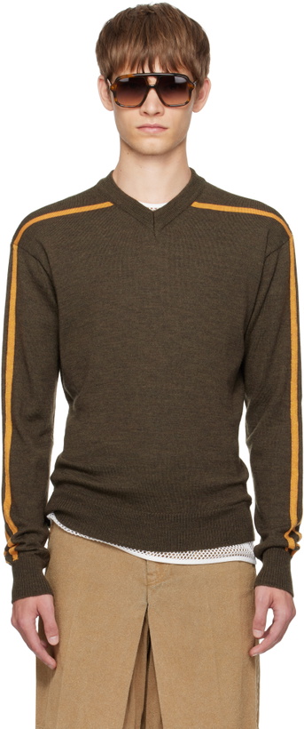 Photo: Gimaguas Brown Sport Sweater