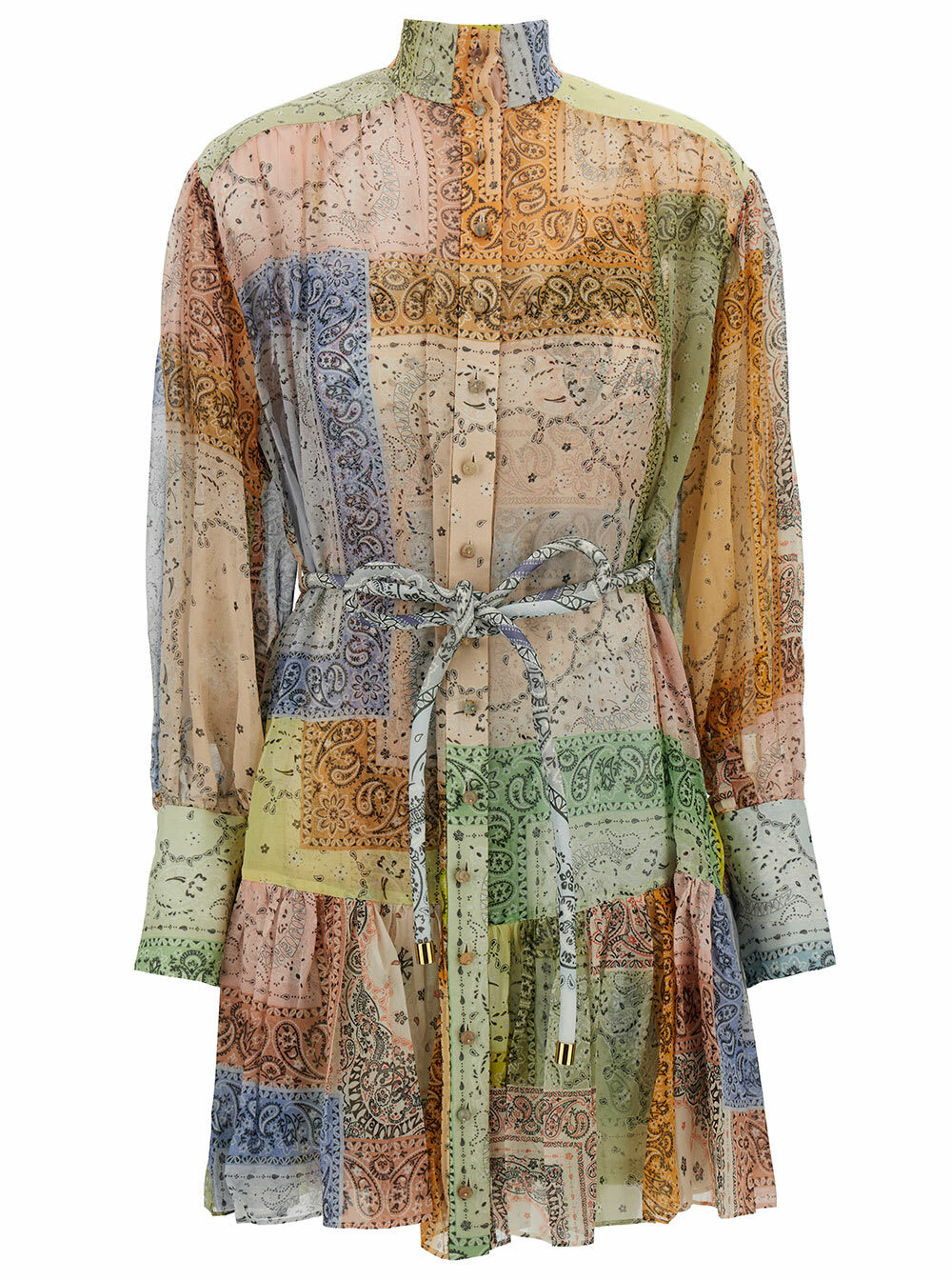 【Zimmermann】Acacia belted linen shirt dress Zimmermann Acacia belted linen shirt dress Zimmermann