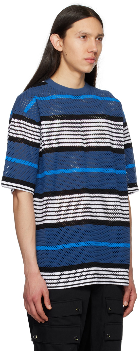 Burberry striped t shirt best sale