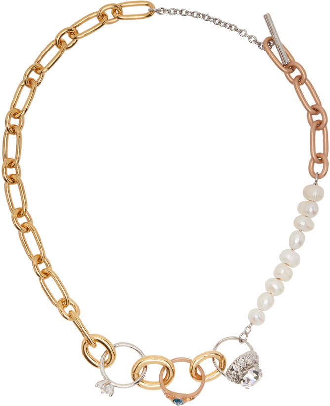 Photo: Marni Gold Ring Charm Chain Necklace