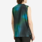 Y-3 Men's Earth Print Run Tank Top in Multi