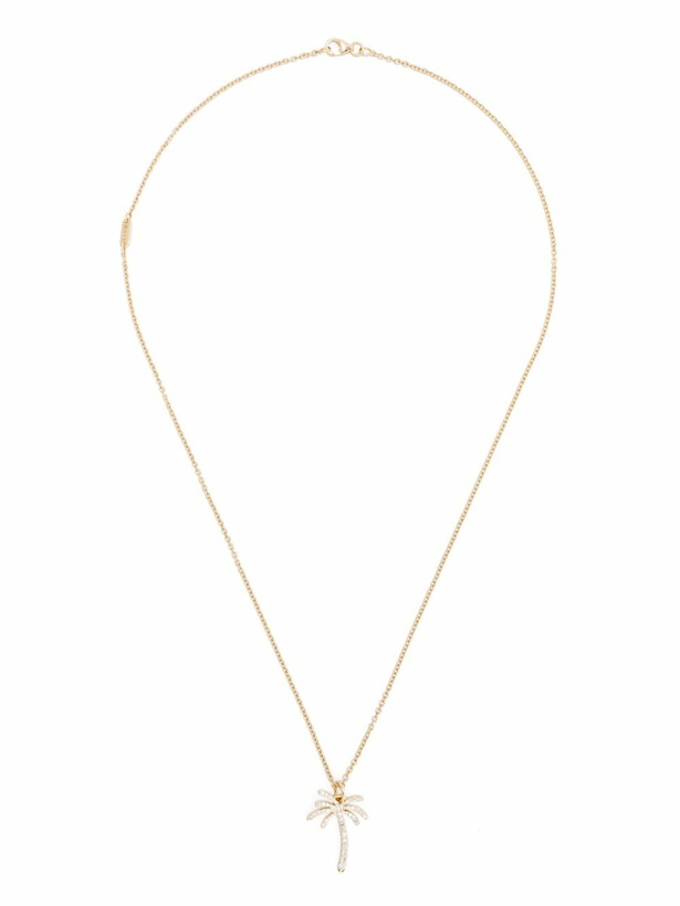 Photo: MAOR 18K Yellow Gold Paradisa Diamond Necklace