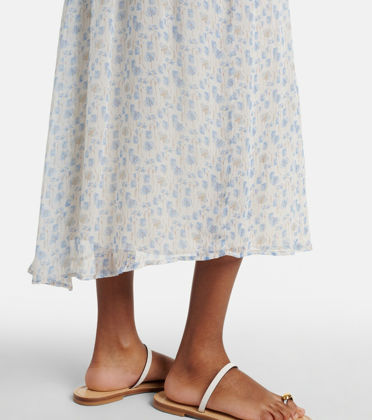 Velvet Aerin floral sheer maxi dress